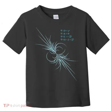 Maxwell Equation Physics Study Science Lover Physicist Toddler T-Shirt