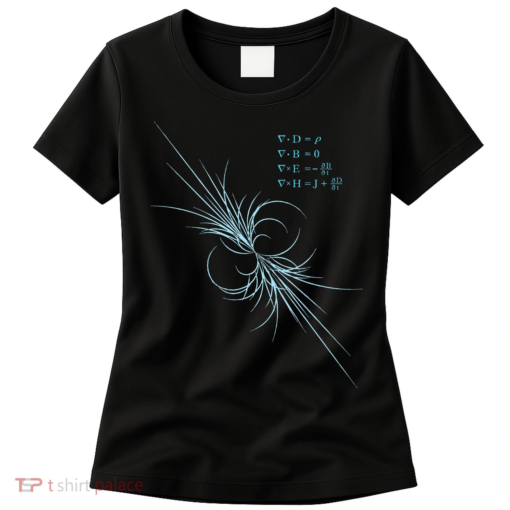 Maxwell Equation Physics Study Science Lover Physicist Women's T-Shirt