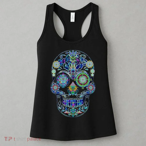 Machine Elf Psychedelic Being Spiritual Women's Tank Top
