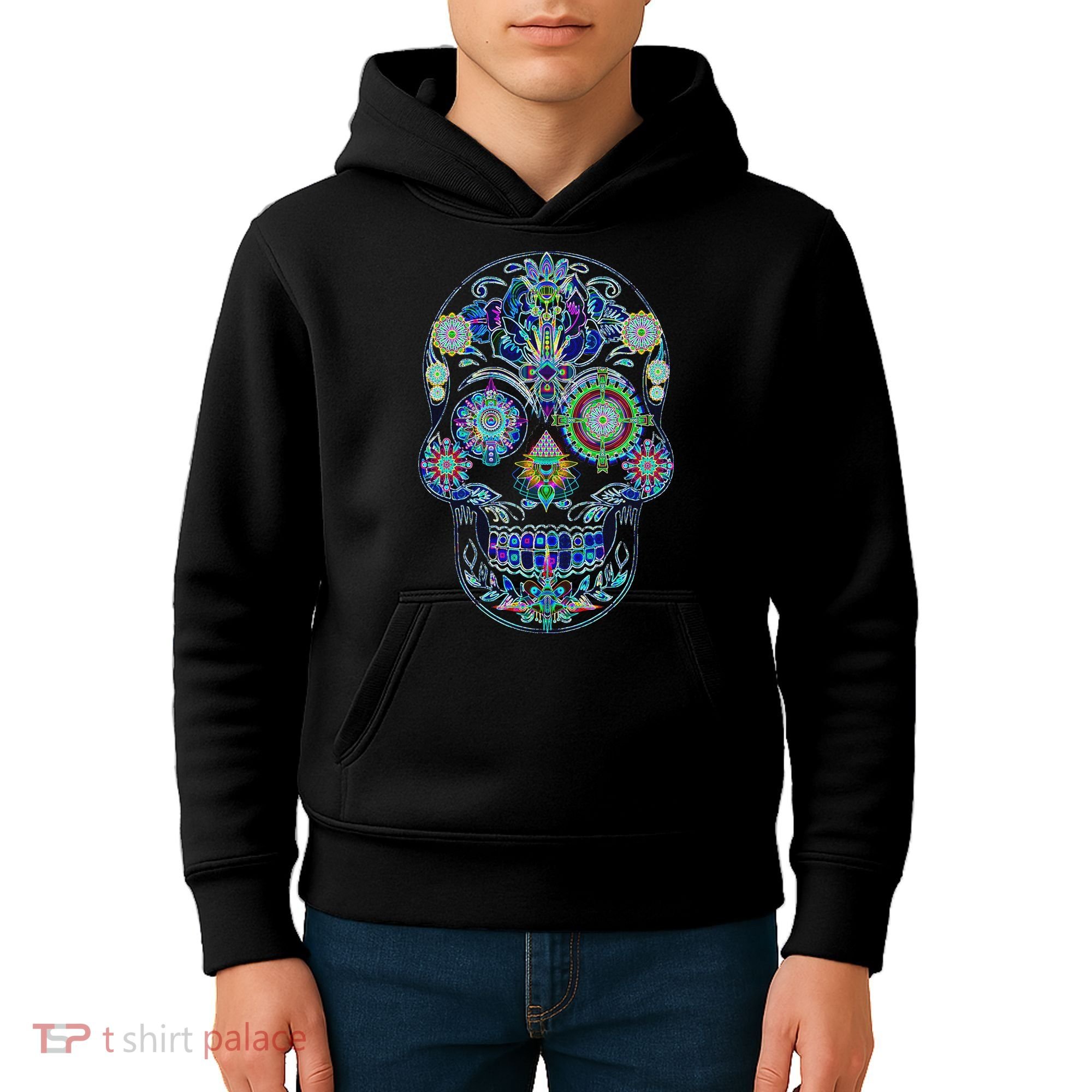 Machine Elf Psychedelic Being Spiritual Kids Hoodie