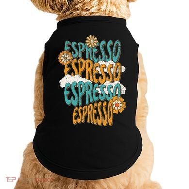 Me Espresso Retro Carpenter Doggie Tank