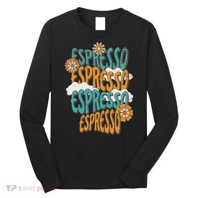 Me Espresso Retro Carpenter Long Sleeve Shirt