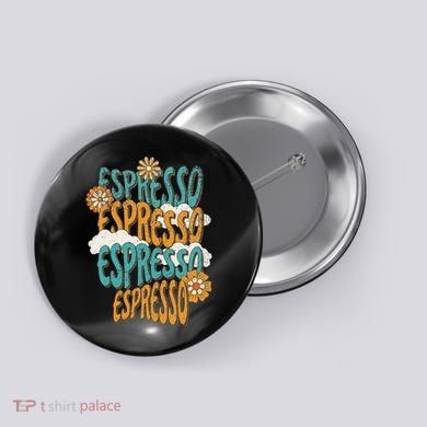 Me Espresso Retro Carpenter Button