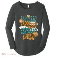 Me Espresso Retro Carpenter Women's Perfect Tri Tunic Long Sleeve Shirt thumb 0