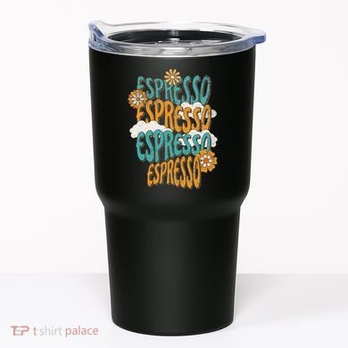 Me Espresso Retro Carpenter Tumbler
