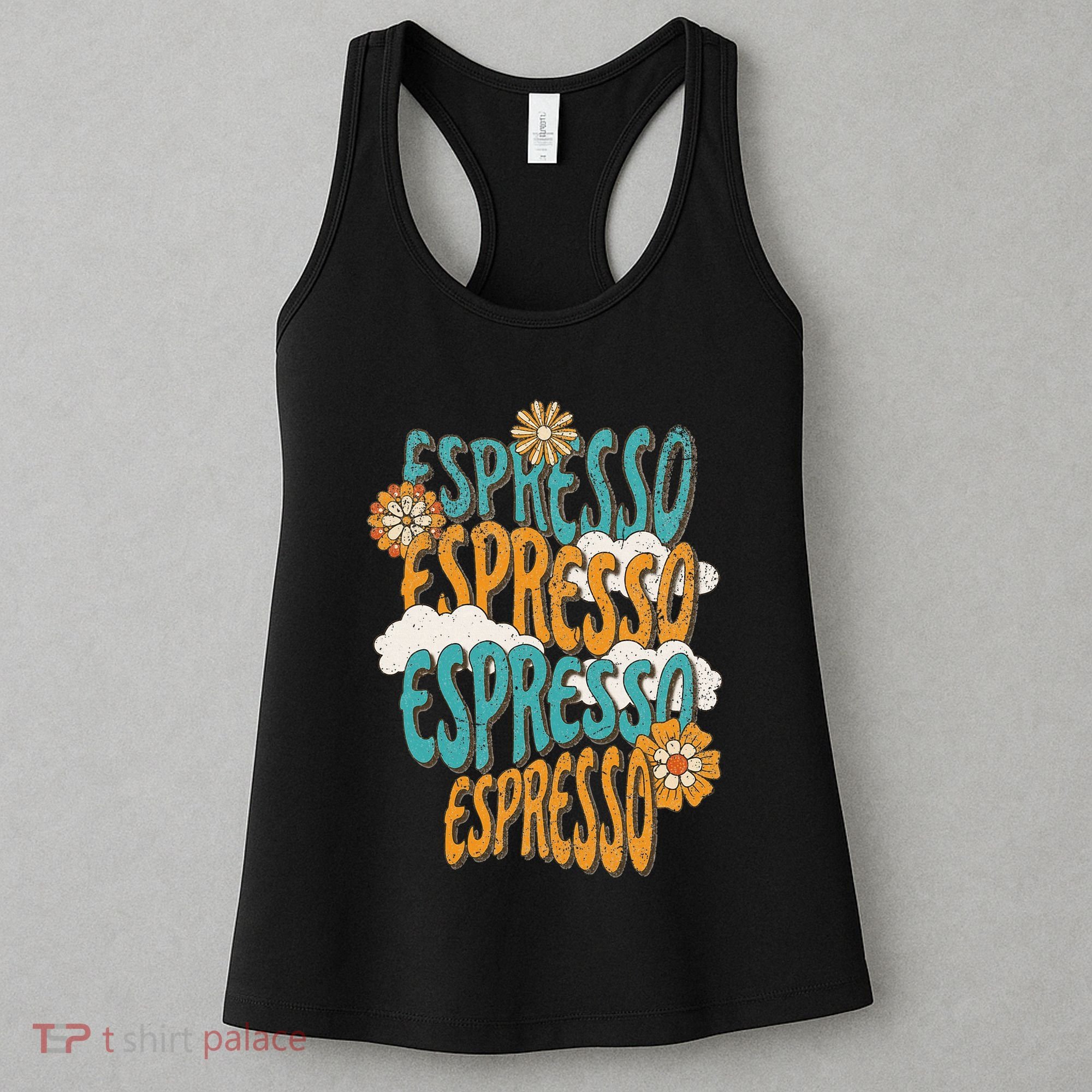 Me Espresso Retro Carpenter Women's Tank Top