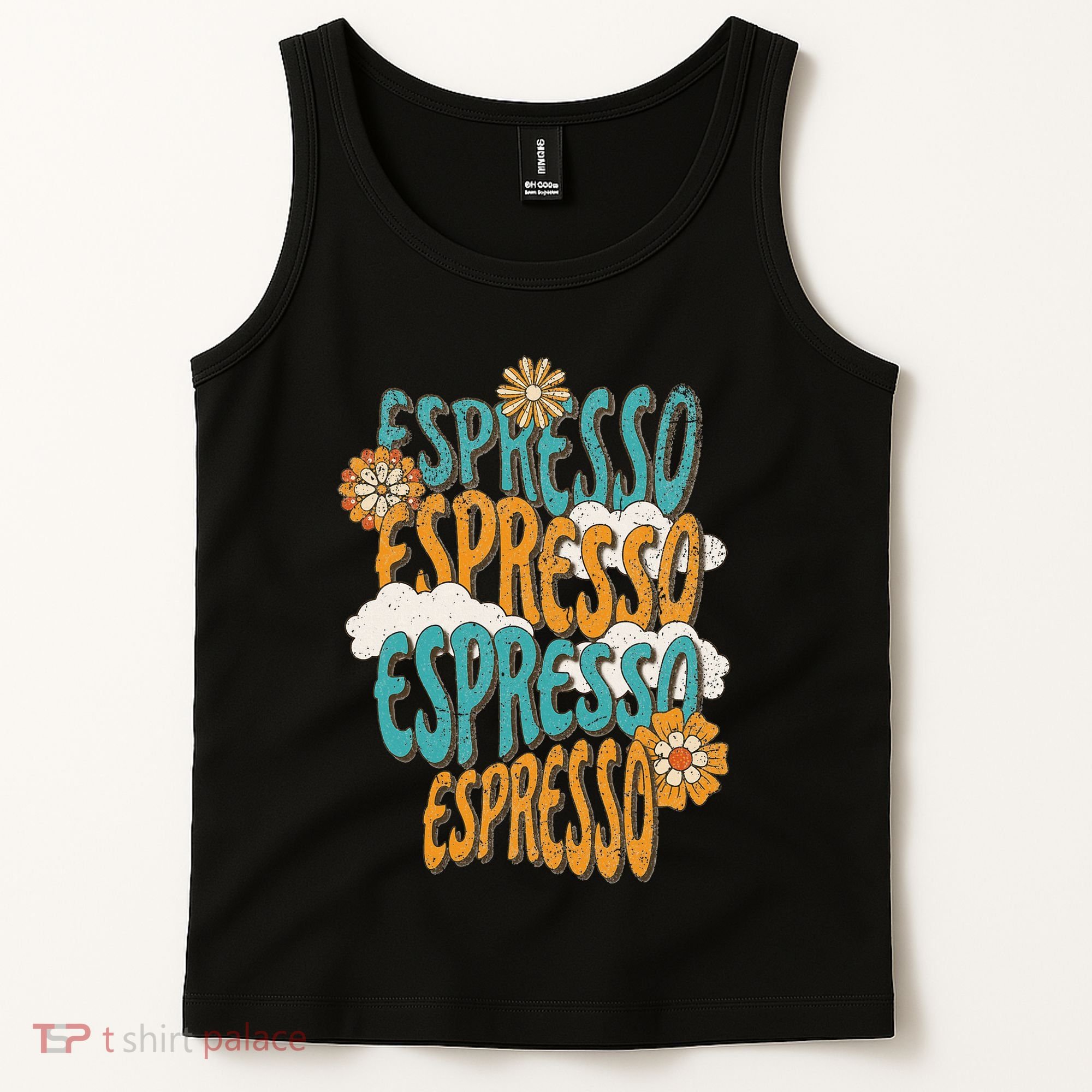 Me Espresso Retro Carpenter Tank Top