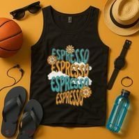 Me Espresso Retro Carpenter Tank Top thumb 4
