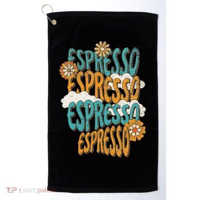Me Espresso Retro Carpenter Golf Towel