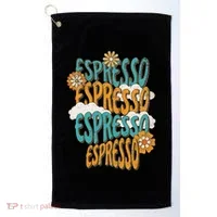 Me Espresso Retro Carpenter Golf Towel thumb 0