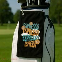 Me Espresso Retro Carpenter Golf Towel thumb 2