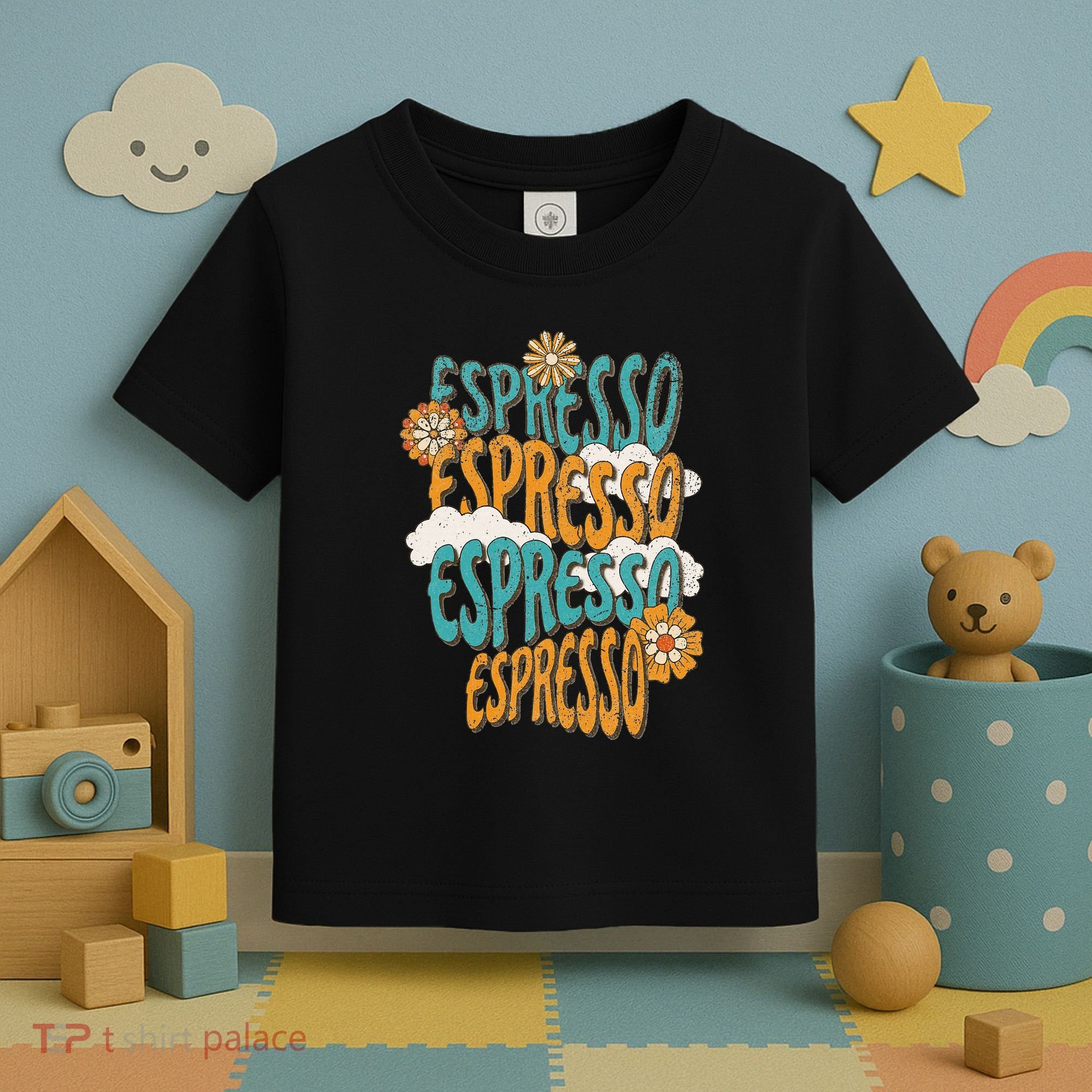 Me Espresso Retro Carpenter Toddler T-Shirt