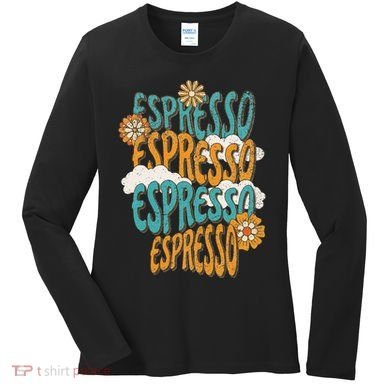 Me Espresso Retro Carpenter Women's Long Sleeve Shirt