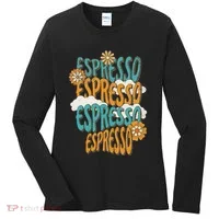Me Espresso Retro Carpenter Women's Long Sleeve Shirt thumb 0