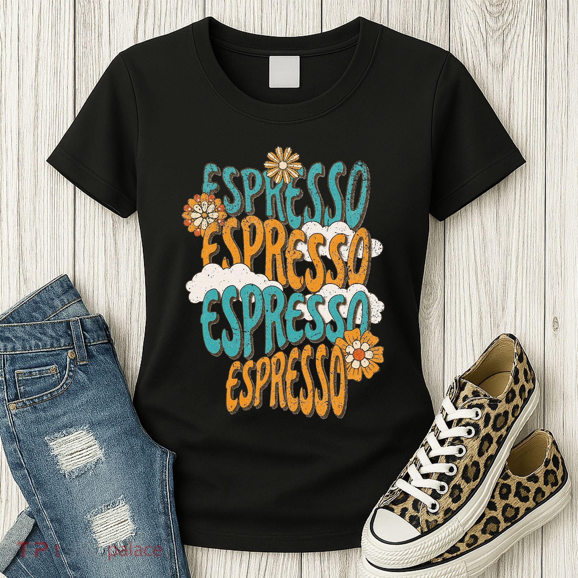 Me Espresso Retro Carpenter Women's T-Shirt