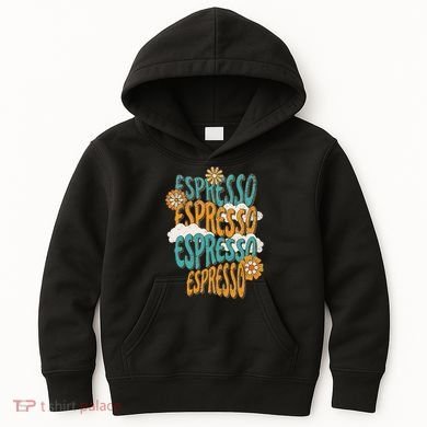 Me Espresso Retro Carpenter Kids Hoodie