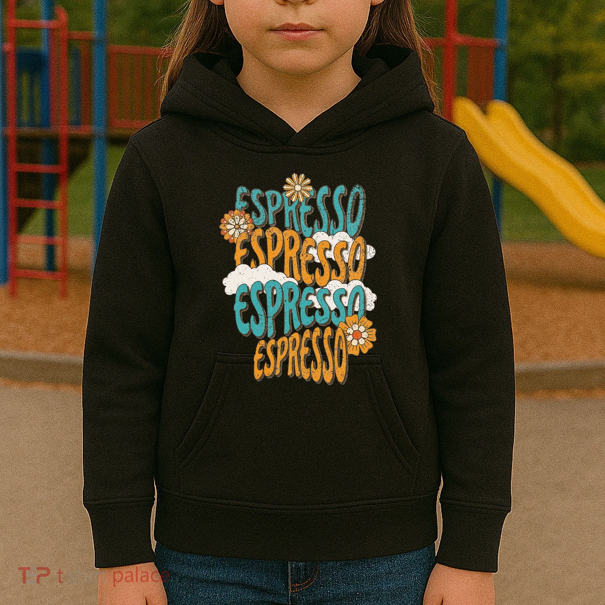 Me Espresso Retro Carpenter Kids Hoodie