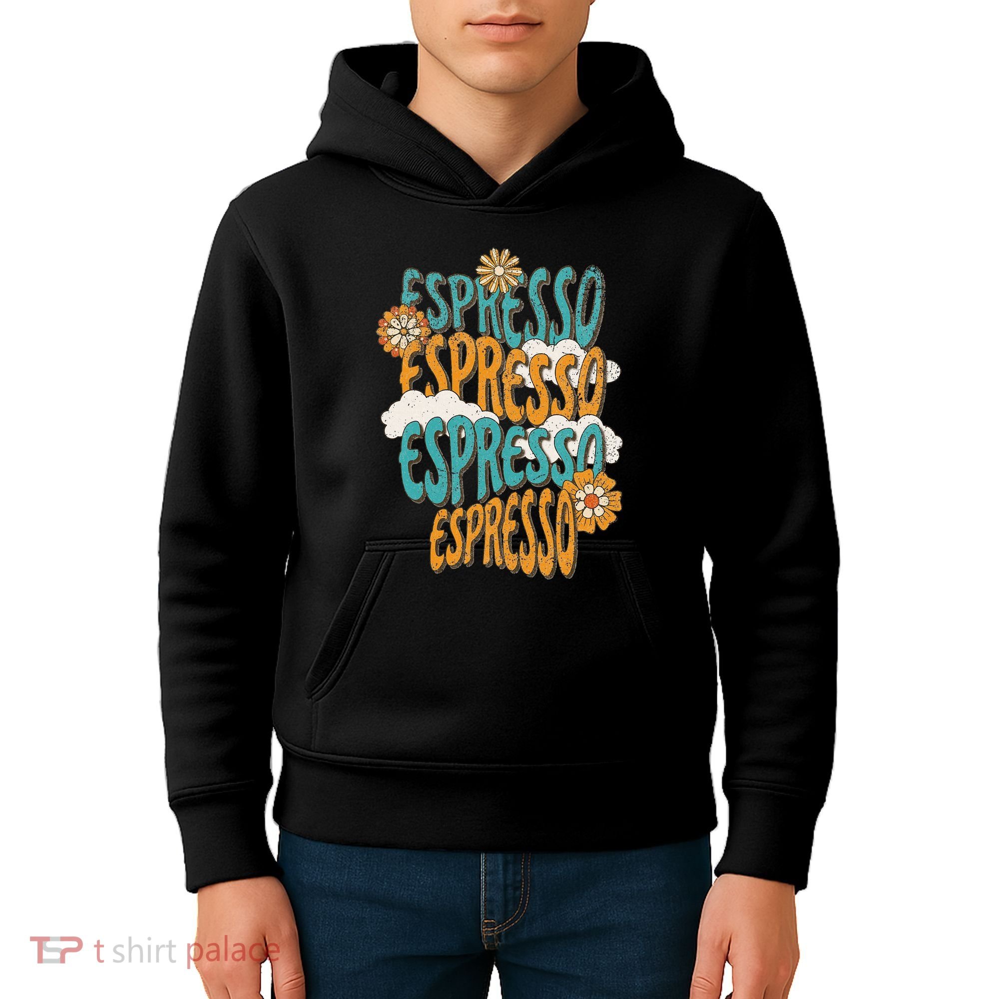 Me Espresso Retro Carpenter Kids Hoodie