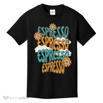 Me Espresso Retro Carpenter Kids T-Shirt