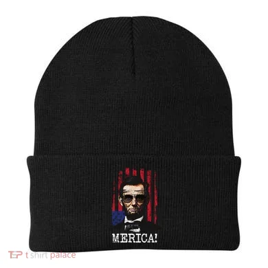 Merica Abe Lincoln Beanie
