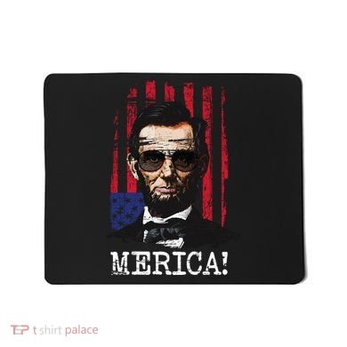 Merica Abe Lincoln Mousepad