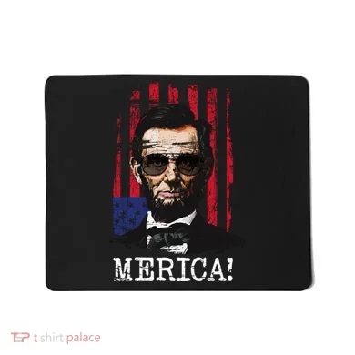 Merica Abe Lincoln Mousepad