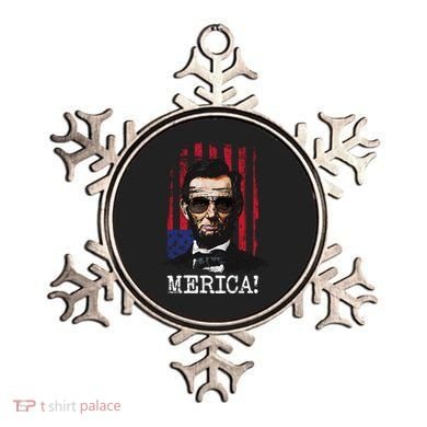 Merica Abe Lincoln Ornament