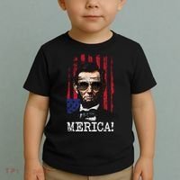 Merica Abe Lincoln Toddler T-Shirt thumb 2