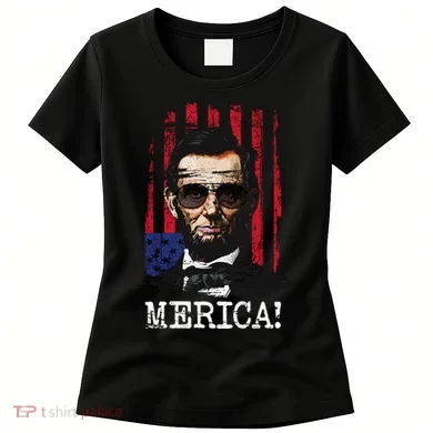 Merica Abe Lincoln Women's T-Shirt