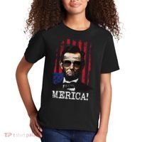 Merica Abe Lincoln Kids T-Shirt thumb 2