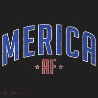 Merica AF Distressed USA Logo Tumbler thumb 3