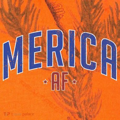 Merica AF Distressed USA Logo Kati Licensed 12" Camo Cuffed Beanie
