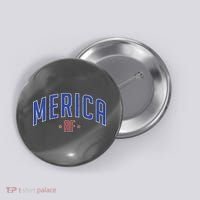 Merica AF Distressed USA Logo Button thumb 0
