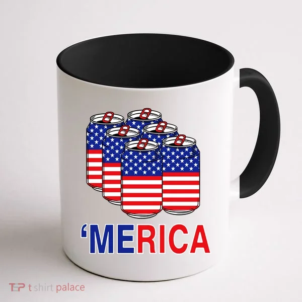 Merica Beer Pack Coffee Mug