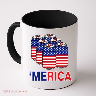 Merica Beer Pack Coffee Mug