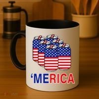 Merica Beer Pack Coffee Mug thumb 4