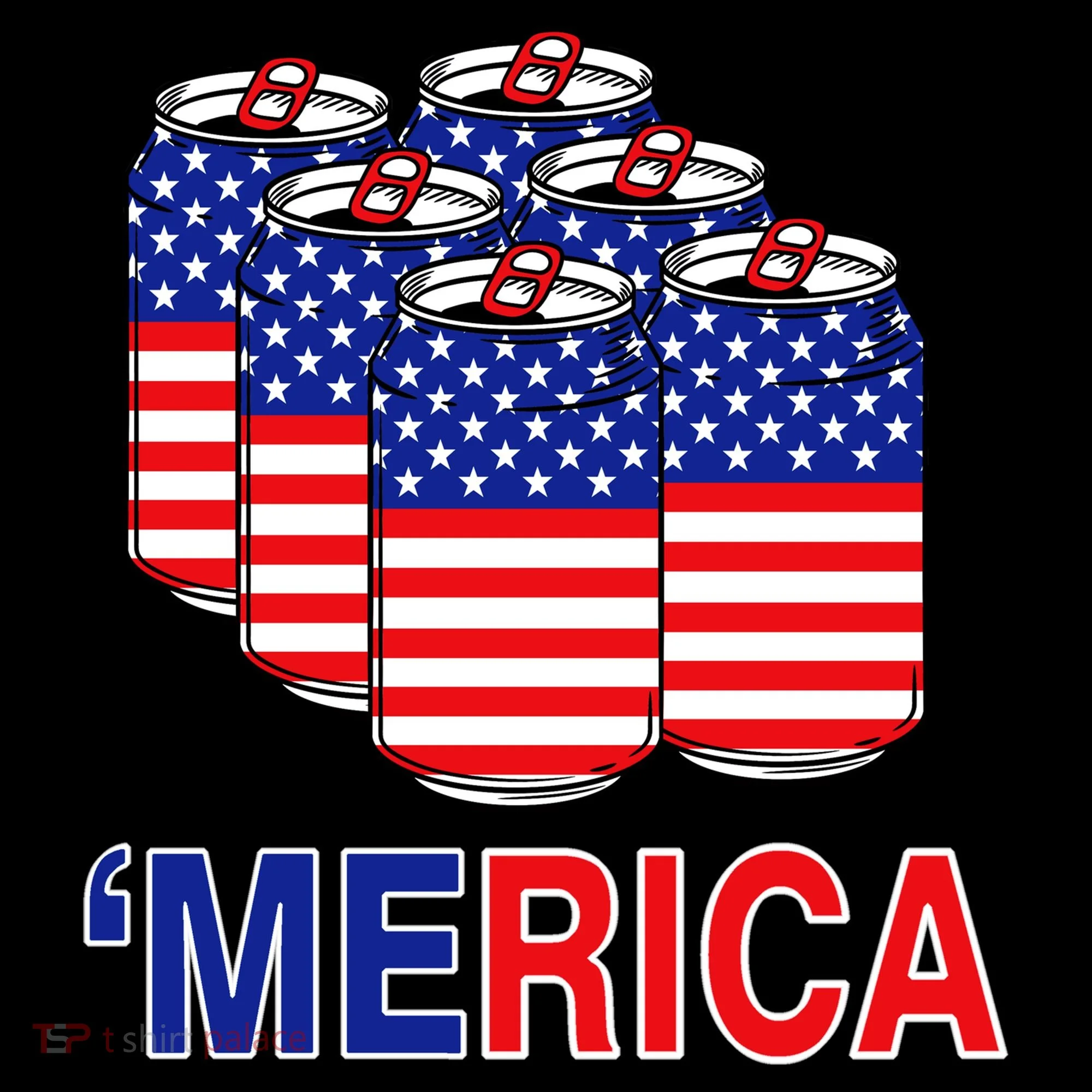 Merica Beer Pack Coffee Mug