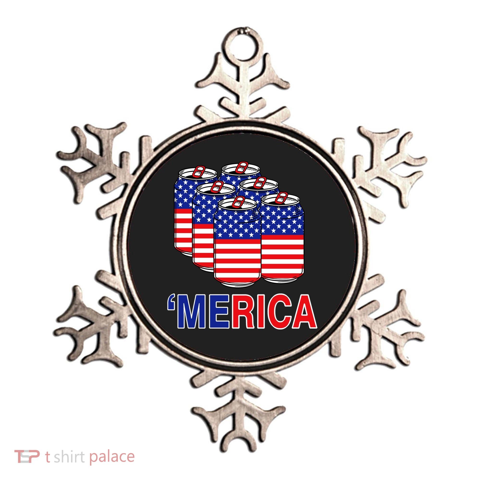 Merica Beer Pack Ornament