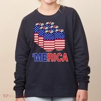 Merica Beer Pack Women's Sweatshirt thumb 0