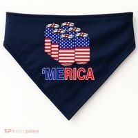 Merica Beer Pack USA-Made Doggie Bandana thumb 0