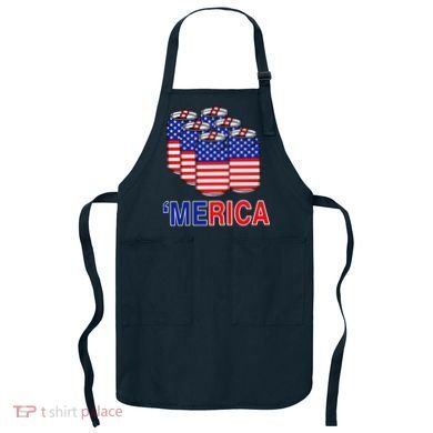 Merica Beer Pack Apron