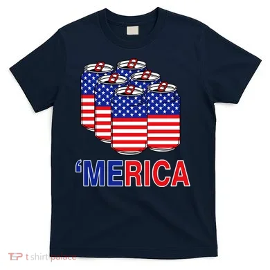 Merica Beer Pack T-Shirt