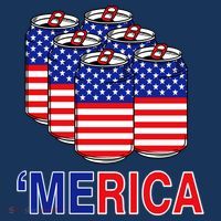 Merica Beer Pack Women's Hoodie thumb 2