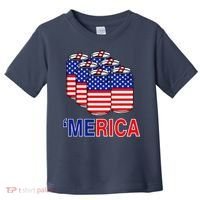 Merica Beer Pack Toddler T-Shirt thumb 0