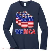 Merica Beer Pack Women's Long Sleeve Shirt thumb 0