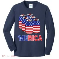 Merica Beer Pack Kids Long Sleeve Shirt thumb 0