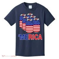 Merica Beer Pack Kids T-Shirt thumb 0