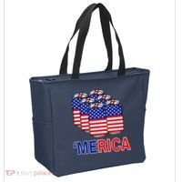 Merica Beer Pack Tote Bag thumb 2