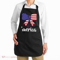 Merica Bow Tie USA Flag Apron thumb 2