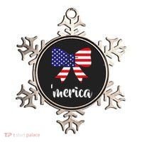 Merica Bow Tie USA Flag Ornament thumb 0